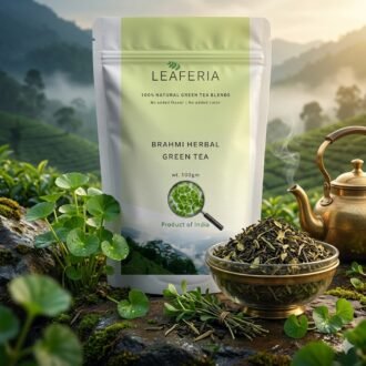 Stress Relief Brahmi Herbal Green Tea