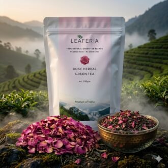 Rose Herbal Green Tea